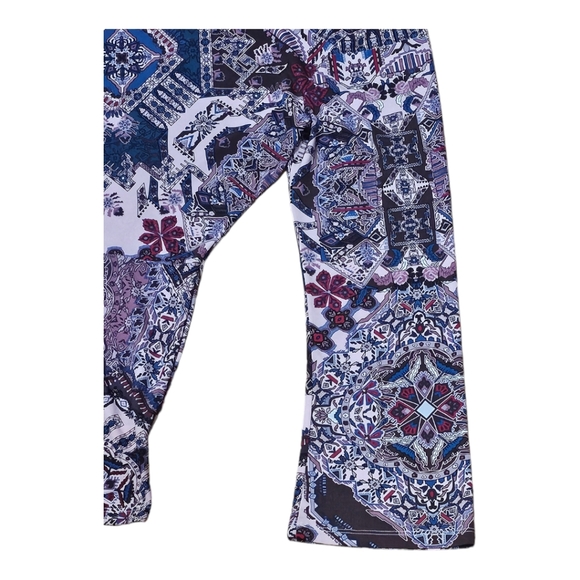 ONE WORLD Women's Asymmetrical Tunic Multi-color L - Picture 5 of 12